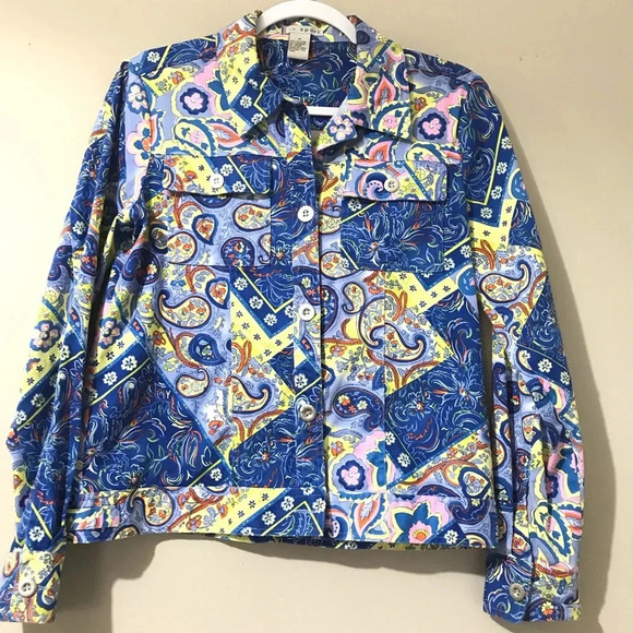 5 for $25|LH MULTICOLOR JACKET./SIZE M - Picture 5 of 8
